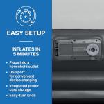 SLEEPLUX Inflatable Air Mattress with Built-in Pump