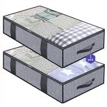 Foldable Underbed Storage Bags with Clear Window