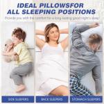 Vorouhals Cooling Bed Pillows Set for Sleepers