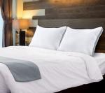 Queen Size Cooling Gusseted Pillows - Set of 2