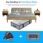 Foldable Underbed Storage Bags with Clear Window