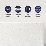 8 inch Twin Green Tea Memory Foam Mattress