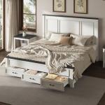 Farmhouse King Bedroom Set with Nightstands and Dressers
