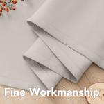 H.VERSAILTEX 63-Inch Blackout Curtains, Ivory/Cream