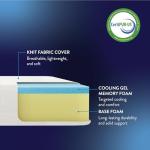 Twin 8-Inch Memory Foam Mattress with Cooling Gel