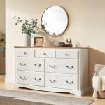 Farmhouse King Bedroom Set with Nightstands and Dressers