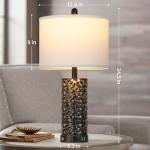 Vintage Touch Control Lamps with USB Ports - Set of 2