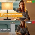 21" Dimmable Bedside Lamps with USB & AC Outlets