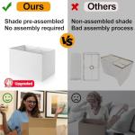 21" Dimmable Touch Bedside Lamps with USB Ports