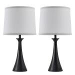 Hikczc Touch Lamp Set with USB Ports - 21