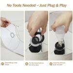 Touch Lamp Set with USB Ports - 21" 2-Pack