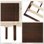 Cozyman King Size Wood Platform Bed Frame