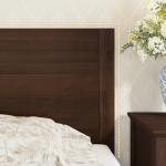 Cozyman Queen Wood Platform Bed Frame with Headboard
