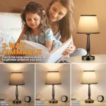 Kakanuo USB Touch Control Table Lamp Set of 2