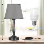 Kakanuo USB Touch Control Table Lamp Set of 2