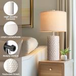 Modern 23" Ceramic Table Lamps Set of 2