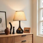 Set of 2 Dimmable 17” Touch Table Lamps
