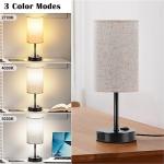Set of 2 Dimmable Bedroom Table Lamps