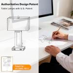 Touch Control Table Lamps with USB Ports - 2 Pack