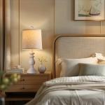 Rustic Vintage Table Lamp Set of 2