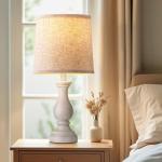Set of 2 Rustic Farmhouse Table Lamps
