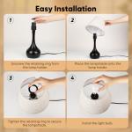 Set of 2 Dimmable 17” Touch Table Lamps