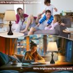 Touch Table Lamps Set of 2 with USB Ports