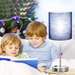 2-Pack Touch Control Table Lamps with USB Outlets