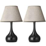 Set of 2 Dimmable 17” Touch Table Lamps