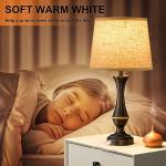 Seealle Touch Lamps Set with USB Ports - 2 Pack