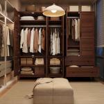 GarveeHome 72" Wooden Wardrobe Closet with Drawers