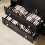 VOWNER 71" Wooden Wardrobe Closet with Mirror