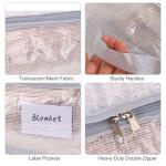 Under Bed Storage Bins with Clear Lids - 4 Pack