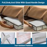 2 Pack Humid-Proof Under Bed Storage Bins