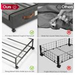 Under Bed Storage Containers with Wheels, 2-Pack