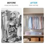 Under Bed Storage Bins with Clear Lids - 4 Pack