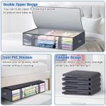 TasticTotes Under-Bed Storage Bags, 4 Pack