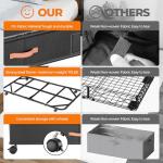 Under Bed Storage Bins with Wheels - 2-Pack