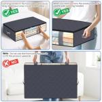 TasticTotes Under-Bed Storage Bags, 4 Pack