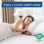 Queen Size Pillows Set of 4 - Soft & Supportive