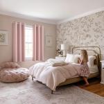 Baby Pink Blackout Curtains for Girls Bedroom