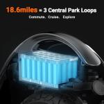 INMOTION V6 Electric Unicycle: UL2272 Certified 27.6lbs Lightest EUC, 18.6mi Range & 1000W Motor - Self-Balancing Scooter for Adults Teens Commuting