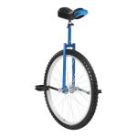 DYNAMI 24 Inch Unicycle with Manganese Steel Frame,Leakproof Tire,Adjustable Seat,Curved PU Seat,Mute Bearing,Exercise Bicycle for Adults Outdoor Sports Fitness Exercise (Blue)