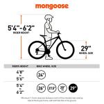 Mongoose Impasse 1.0 Mountain Bike, 7-Speed, Full Suspension