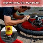 ZMRYO Bike Tire Repair Kit, 80 PCS Bike Tube Patch Kit with Bike Tire Levers, Bike Tire Patch and Tire Repair Glue, Bike Patch Kit for Mountain and Road Bike