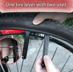 ZMRYO Bike Tire Repair Kit, 80 PCS Bike Tube Patch Kit with Bike Tire Levers, Bike Tire Patch and Tire Repair Glue, Bike Patch Kit for Mountain and Road Bike