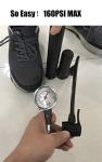VIMILOLO Bicycle Pump, Bike Floor Pump Inflator for Presta and Schrader Valve Portable Tire Pumps for Ball Bike Pumps