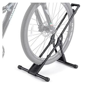 CHEPARK Bike Floor Stand Rack- Indoor Bike Stand for Garage/Home - Bike Storage Bicycle Parking Rack Fit 20”-29” Mountain Road Bikes (1 Bike Rack)