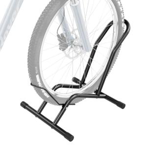 BEISHI Bike Floor Stand Indoor Bike Stand for Garage/Home,Adjustable Bicycle Parking Stand Fit for 16"-29" Wheel Mini/Mountain/Road Bikes Heavy Duty Metal