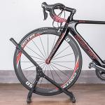 CHEPARK Bike Floor Stand Rack- Indoor Bike Stand for Garage/Home - Bike Storage Bicycle Parking Rack Fit 20”-29” Mountain Road Bikes (1 Bike Rack)